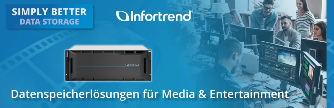 Infortrend for M&E - hero lscl