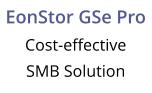 EonStor GSe Pro Cost-effective  SMB Solution